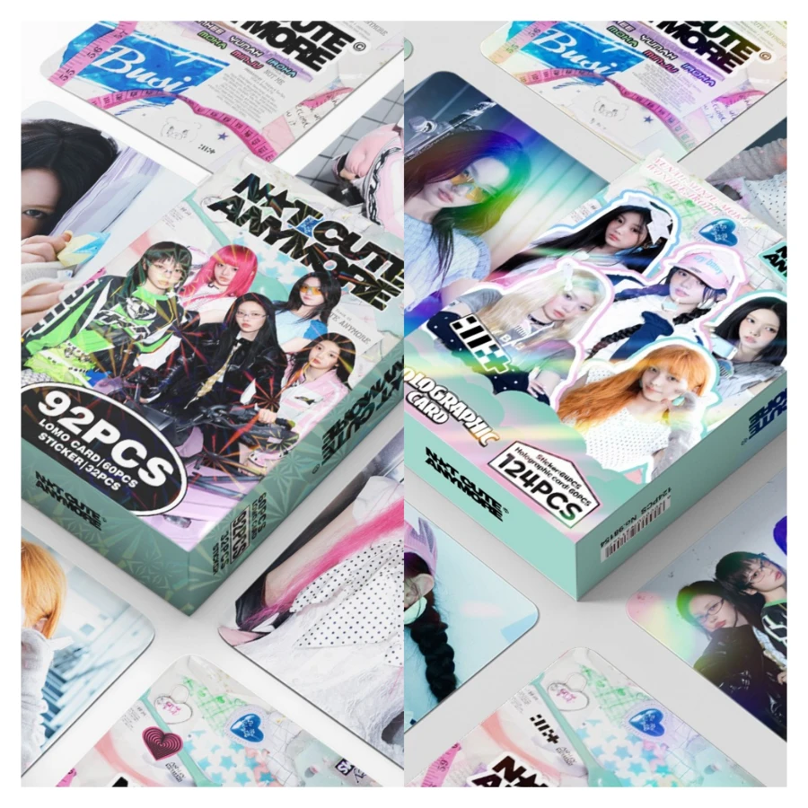 ILLI NOT CUTE ANYMORE 专辑小卡，高品质小卡，收藏卡，粉丝周边商品，小礼物 - 彩色 - 查看 1