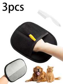 1pc Reusable Lint Remover Brush, Double-Sided Pet Hair Removal Tool, Manual Static Cleaner Brush For Cats, Clothing, Sofa, Furniture, Bedding, Carpets, Durable Polypropylene Material, No Power Required - Multicolor - View 13