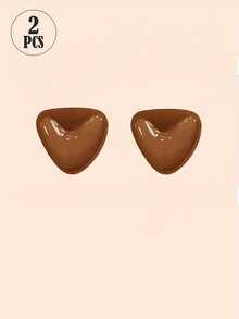 1 Cặp Miếng Dán Nâng Ngực Tam Giác Vô Hình, Không Đường May. Thích hợp cho váy quây, phù hợp với vòng ngực từ nhỏ đến lớn. - Nhiều màu - Xem 14