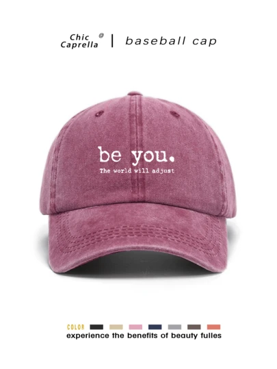 A Retro Washed Hat Hats For Men Hatsfor Women,All-Season Spring SummerAutumn Winter Wearable AdjustableStrap Suitable For Valentine's DayWeddings Christmas School SeasonFather's Day Outdoor Sports Travel SunProtection Essential Gifts For Men &Women Niche Customizable Trucker HatAvailable In Black Pink Purple YellowCasual Headwear Gorras Para Hombres