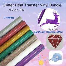 Glitter Heat Transfer Vinyl Bundle - Multicolor - View 24