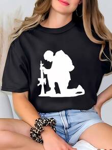 Camiseta De Soldado Hamilton, Camiseta De  Revolucionaria, Camiseta De Personaje Musical De , Camiseta Inspirada En Lin-manuel Miranda, Drama Camiseta - Negro - Ver 2