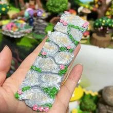 2 Sets Sandbox Model Stone Path, Outdoor Mini Trail, Courtyard Stepping Stones, DIY Handmade Park Path Micro Landscape Materials - Multicolor - View 5