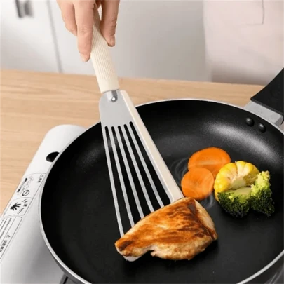 Silicone Spatula With Stainless Steel Handle, Heat Resistant, Non-Stick, Perfect For Cooking And Baking