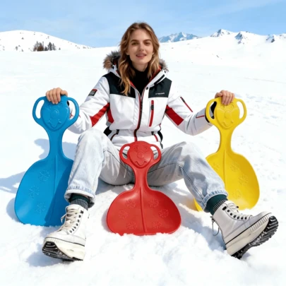 Snowboards et équipement de plein air légers et durables, avec double poignées, convenant aux conditions enneigées, à la fois élégants et pratiques. Nieve