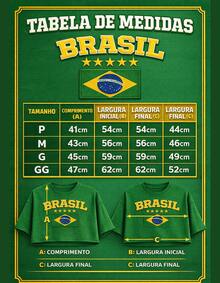 Women's Oversized Cropped Top With Flag Print, Brazil Style, Casual And Comfortable Look - 綠色 - 查看 2