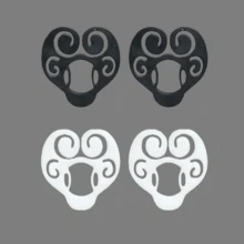 4pcs/10pcs Shirt Cinch Clips For Women - Adjustable T-Shirt Clips To Reshape & Style Outfits, Fashion Accessory (Black/White)