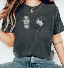 Hudson Williams Connor Storrie Shirt, Heated Rivalry Inspired Shirt, Ilya Rozanov Shane Hollander Shirt,Hudson Williams Shirt - 黑色 - 查看 1