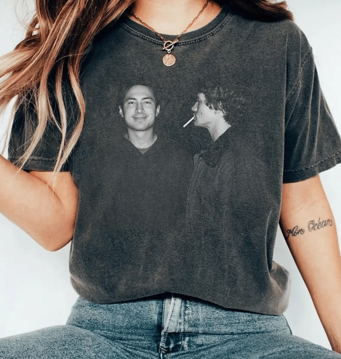 Hudson Williams Connor Storrie Shirt, Heated Rivalry Inspired Shirt, Ilya Rozanov Shane Hollander Shirt,Hudson Williams Shirt - 黑色 - 查看 1