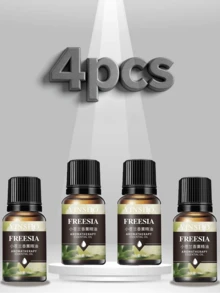 4 piezas de 10ml de aceites esenciales, aptos para difusor y uso doméstico, de larga duración y resistentes, fabricados en China, veganos, aplicables para velas, jabones y aromaterapia - 4p - Ver 17