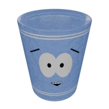 VASO SHOT TOALLIN 2 PIEZAS - SOUTH PARK - Neblina azul - Ver 3