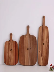 Thớt đa năng chất lượng cao, bền bỉ, có tay cầm, chống gỉ, có thể dùng làm thớt rau củ, thớt pizza, thớt phô mai, thích hợp cho lễ Phục sinh, trang trí nhà cửa, dùng để thái phô mai, bánh mì, rau củ, trái cây, món tráng miệng, v.v., cũng có thể dùng để trang trí nhà bếp. (Kiểu dáng ngẫu nhiên) - Rỉ Nâu - Xem 11