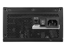 MSI MPG A850GS PCIE5, Fully Modular Gaming 850W Power Supply, 80+ Gold, Dual 12V-2x6 Cables, Server-Grade Capacitor, ATX 3.1 & PCIe 5.1 Ready, Low-Noise, Semi Digital, 10 Year Warranty - US B Type Plug(110-127V) - View 10