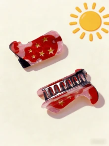 1pc Cute Animal, Ocean, Fruit, Strawberry, Cat, Dog Casual Party Acrylic Shark Claw Hair Clip, Versatile Cartoon Cat Claw Hair Clip, Popular Sweet Fruit Series Hair Clip, Animal Hair Clip Women Hair Accessories Elegant Hair Claws Fashion Claw Clip Summer Beach Vacay - Multicolor - View 20