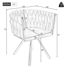 Dining Chairs - White - View 7