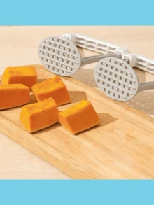 Potato Masher, Baby Food Maker Tool, Potato Ricer, Masher, Useful, Household Essential, Kitchen Dedicated!!! - White - View 5