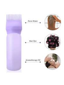 1个专业美发沙龙染发油瓶，理发店染发工具，梳子瓶，发饰，发夹，发饰 - 彩色 - 查看 2