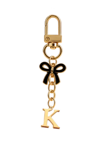 Black Bow Tie Letter Keychain Pendant, Letter Bow Tie Keychain, A-Z Letter Bag Charm, Personalized Letter Keychain, Suitable For Bags, Backpacks, Wallets, Earphone Cases, Car Keys, Graduation Season, Back To School Season, Wedding Season, Holiday Gifts, Birthday Gifts, Valentine's Day Gifts, Mother's Day Gifts And Other Small Gifts - Multicolor - View 15