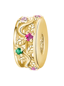 1pc 925 Sterling Silver 6 Beads Energy Stone Pendant, Suitable For Women Jewelry DIY Bracelet - Beads 2 - View 11