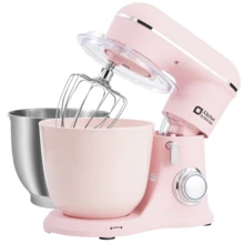 Kitchen In The Box Stand Mixer, 5QT + 4.5QT Two Bowls Electric Food Mixer, 10 Speeds Kitchen Mixer For Daily Use With Egg Whisk,Dough Hook,Flat Beater - 美規A型插(110-127V) - 查看 14
