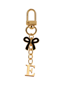 Black Bow Tie Letter Keychain Pendant, Letter Bow Tie Keychain, A-Z Letter Bag Charm, Personalized Letter Keychain, Suitable For Bags, Backpacks, Wallets, Earphone Cases, Car Keys, Graduation Season, Back To School Season, Wedding Season, Holiday Gifts, Birthday Gifts, Valentine's Day Gifts, Mother's Day Gifts And Other Small Gifts - Multicolor - View 16