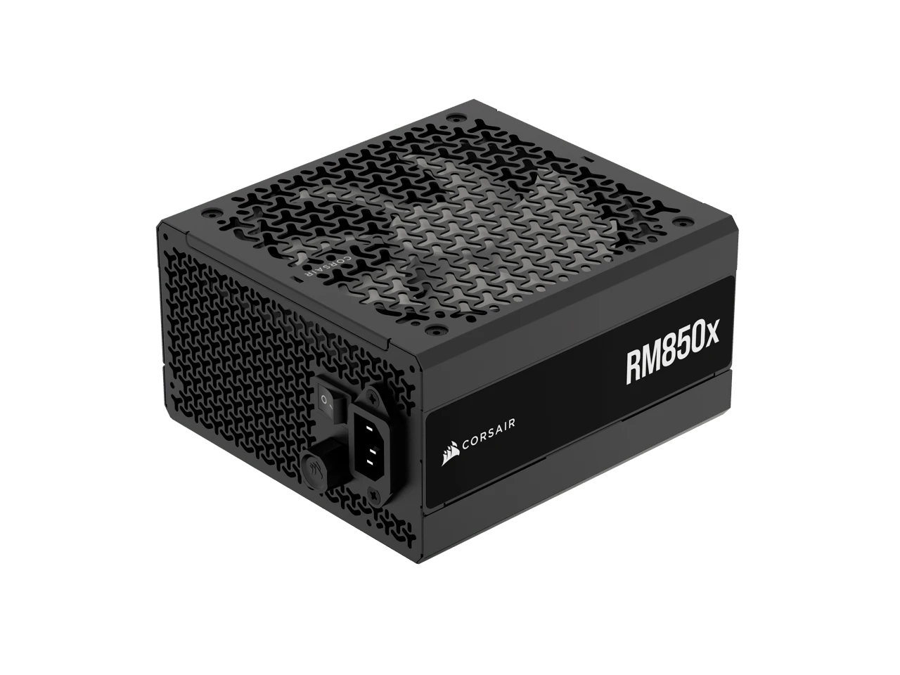 CORSAIR RMx Series RM850x ATX Power Supply - Fully Modular - ATX 3.1 - PCIe 5.1 - Cybenetics Gold - Low-Noise - Japanese Capacitors - 850 Watts - US B Type Plug(110-127V) - View 1