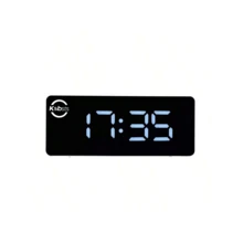 Ksbsts Minimalist LED Digital Alarm Clock, Large Screen Clock Suitable For Living Room, Bedroom And Office, Modern Desk Clock For Home Decor And Time Management - Multicolor - View 14