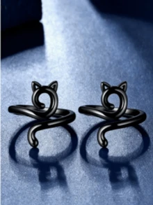 3pcs Set: Crochet Rings, Adjustable Cat-Shaped Yarn Guide, Finger Protector, Suitable For Crocheting, Sewing, Embroidery, Hand Protection, Hot Selling Product, High Demand, Limited Stock, Popular Item, Crochet Supplies, Sewing Accessories, Knitting, Crochet Tools, Women Accessories - Multicolor - View 10