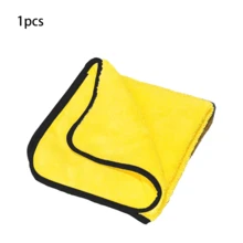 1/5/10pcs Modern Towels, Car Towels, Absorbent, Soft Knitted Fabric, Quick-Drying, Durable, Non-Shedding, Reusable, Machine Washable, Yellow & Black Square Design, Suitable For Home, Car, Bathroom, Glass Cleaning, And Dish Wiping
