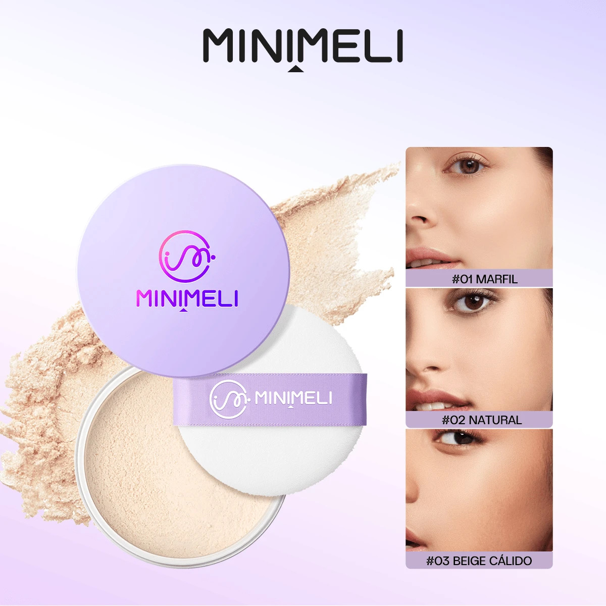 Minimeli Polvo Corrector Ligero Mate Control De Brillo 10g - 02 - Ver 1