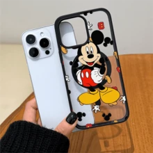 Disney.‌ Mickey Mouse Patterned Phone Case Featuring Iconic Gloves And Shoes Design. Compatible With IPhone 17, 16, 15, 14, 13, 12, And 11 Pro Models. Made Of TPU With Shockproof Protection. A Wonderful Gift For Family, Friends, Birthdays, Spring Festival, Holidays, Boyfriends, Girlfriends, And Valentine's Day. - màu đen - Xem 4