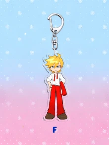 1pc Y2K Style Panty & Stocking With Garterbelt Acrylic Keychain - Brief/Scanty Character Charm Figure.Everyday Bag Accessory, Bag Charm, Lanyard, Key Holder. Ideal For Boyfriends, Girlfriends, Family Members, Doctors, Nurses, Valentine's Day Gifts, Cell Phone Decorations, And More. - Multicolor - View 15