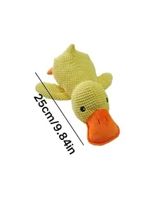 1个毛绒微笑胡萝卜宠物玩具，适用于猫狗，可用于清洁牙齿，宠物磨牙玩具，可爱卡通胡萝卜造型，柔软有趣，清洁牙齿，可水洗，耐用材质，适合各种体型的宠物