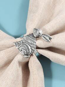 4-12pcs/Set Premium Easter Bunny Napkin Rings For Easter Table Decoration - Multicolor - View 11