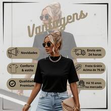 Women T-Shirts - Black - View 6