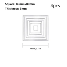 4Pcs Silicone Non Slip Pad Anti Moving Table Foot Mat Bed Foot Antislip Fixator Clear Anti Vibration Pads Furniture Gasket - Multicolor - View 11