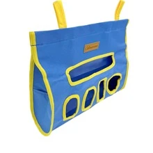 四孔干草袋，兔子/仓鼠/豚鼠喂食袋，宠物喂食袋，小型宠物用品 - 彩色 - 查看 4