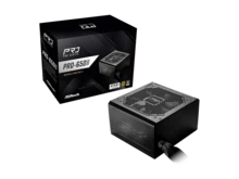 ASRock PRO Series PRO-650G 650 W ATX 3.1 Compatible 80 PLUS GOLD Certified Power Supply - US B Type Plug(110-127V) - View 2