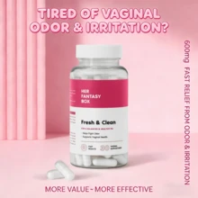 Her Fan-Tasy Box Gentle Boric Acid Suppositories - 30 Count PH Balance For Sensitive Skin - 1 chai - Xem 2