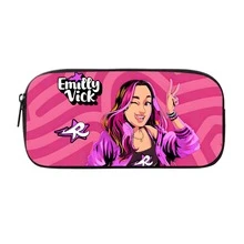Children's Backpack, Lunchbox, And Pencil Case Set - Emily Rosa Influencer Design - Back To School - Backpack Pencil Case 3113 - View 3