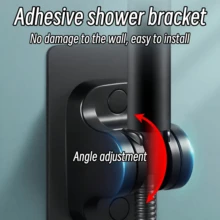 3pcs Stainless Steel Bidet Sprayer Set - Includes Hand Held Shower Head, Extension Hose And Wall Mount Bracket. Easy Installation Without Drilling. Suitable For Bathroom Toilet, Shower, Bathtub, Kitchen Sink, Hotel Washroom And More. Meets Personal Hygiene Needs, Convenient For Washing Clothes And Bedding. Also Applicable For Household Cleaning, Gardening And Pet Washing. An Ideal Bathroom Storage Solution. Designed Specifically For Homemakers, You'll Love It! - 3pcs Set - View 7