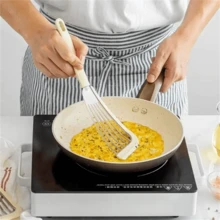 Silicone Spatula With Stainless Steel Handle, Heat Resistant, Non-Stick, Perfect For Cooking And Baking - Multicolor - View 8