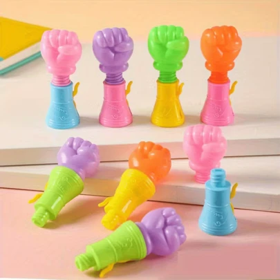1/5/10 Fun Punch-Out Toy Fists, Perfect For Birthday Parties, Holiday Surprise Activities, Piñata Games, Game Rewards, And Seasonal Gifts (Random Color Mix)