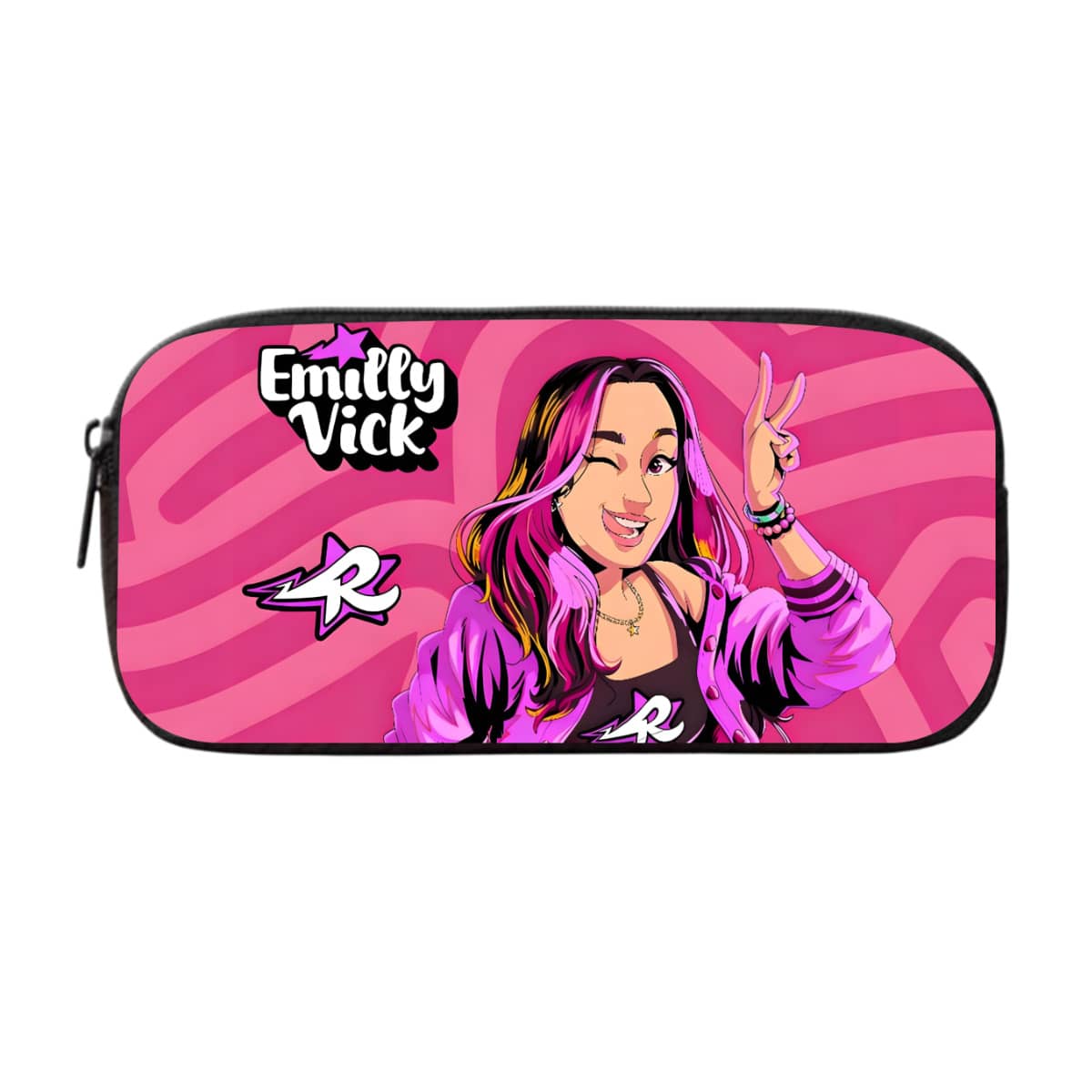 Children's Backpack, Lunchbox, And Pencil Case Set - Emily Rosa Influencer Design - Back To School - 案件編號 3113 - 查看 1