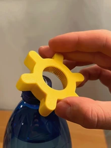 手动瓶罐开启器，纹理手柄，加厚旋盖开启器，适用于瓶子、罐子、酒吧用品、家居用品、塑料材质、家居必备品、家用配件、瓶罐开启器 - 彩色 - 查看 9