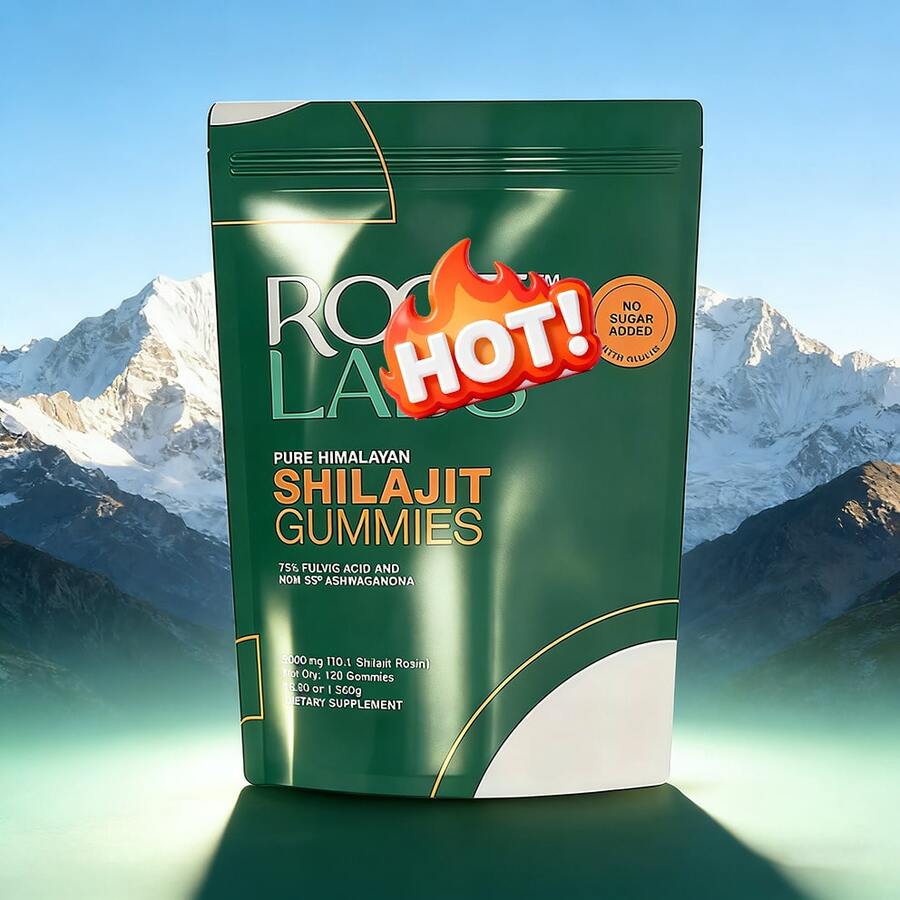 10-In-1 Alpha Gummies | 4000mg Himalayan Shilajit + KSM-66 Ashwagandha L No Sugar, Vegan, Non-GMO | 60 Lab-TestedGummies For3.5X Absorption High Potency Supplement Clinically Proven Supplement Dietary Bodywise 10-1 Alpha Gummieswith Hima - 350g - 查看 1