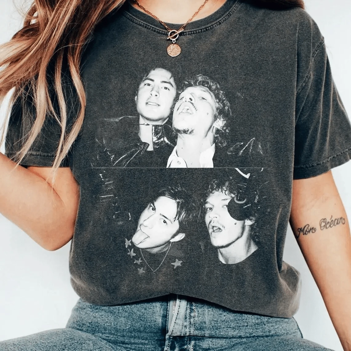 Hollander Rozanov Hockey Shirt, Hollanov Inspiring Gay Love T-Shirt, Heated Rivalry Inspired Shirt, Hudson Williams Connor Storrie Tee - 黑色 - 查看 1