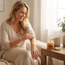 MELAO Exfoliante de 24K Oro - Exfoliante corporal con aceite de coco y vitaminas - Fórmula antienvejecimiento, de limpieza profunda y humectante para una piel suave y radiante - Dorado - Ver 5