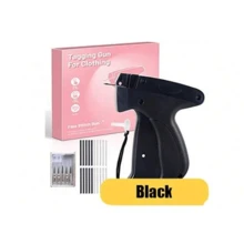 Mini Sewing Gun, Rapid Fabric Repair Tool, Micro Label Gun With 6 Fine Needles And 1000 Fasteners, Quick Bonding Sewing Gun, Edging Tool - Black - View 10