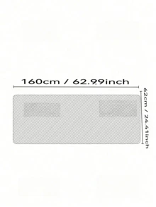 1件装花卉图案冰箱防尘罩，防水防油冰箱罩